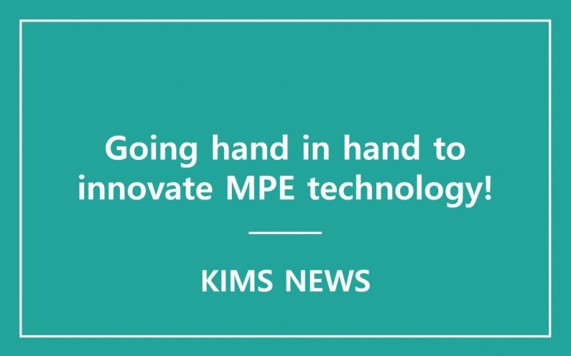 KIMS signed an MOU with Gyeongbuk TechnoPark