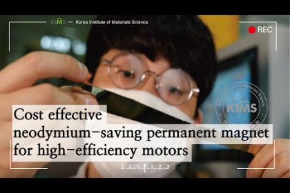 [KIMS] Cost effective neodymium-saving permanent magnet