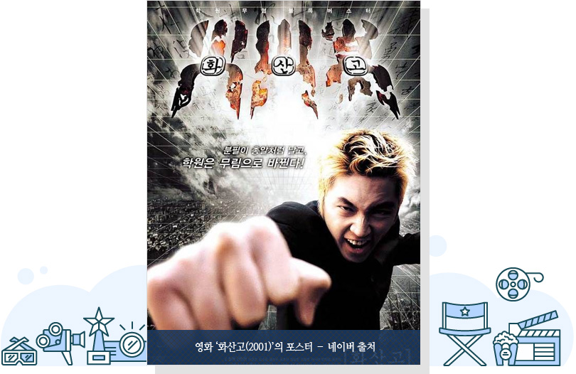 영화 ‘화산고(2001)’의 포스터 – 네이버 출처