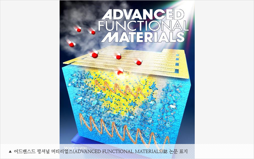 어드밴스드 펑셔널 머티리얼즈(Advanced Functional Materials)誌 논문 표지